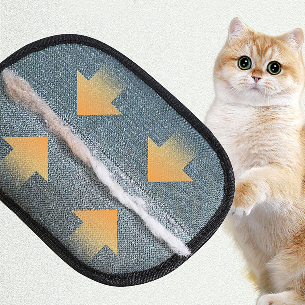 Gentle Pet Grooming & Deshedding Gloves